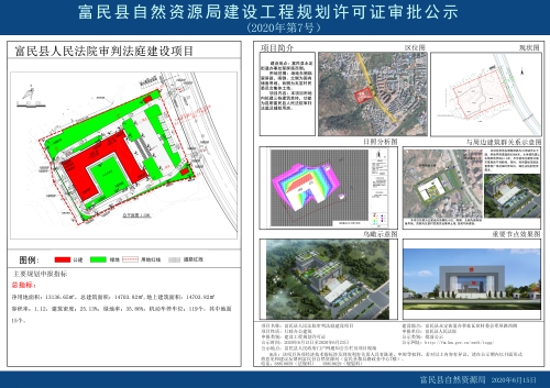 2020年第7号（富民县人民法院审判法庭建设项目）