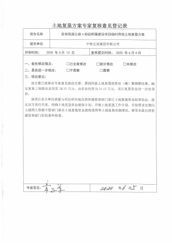 专家复核意见