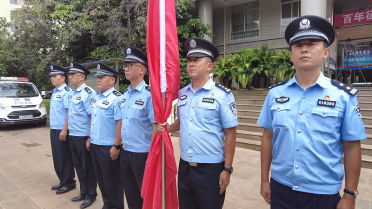 富民警方举行COP15安保维稳攻坚誓师仪式4