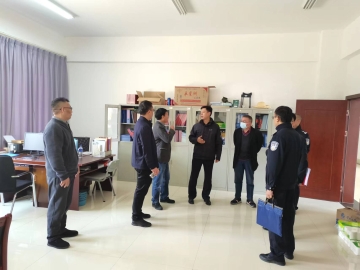 李杰政委率队到云南水利水电职业学院座谈校园警务室建设压降警情专题工作2
