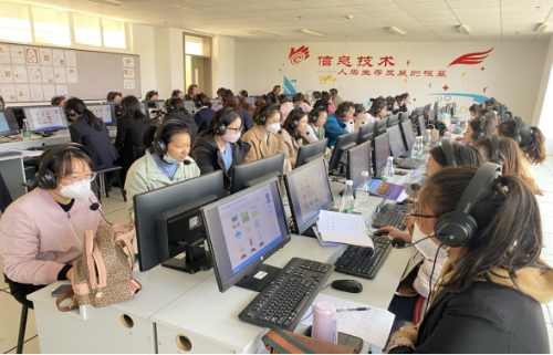 富民教育体育信息2023年第40期（富民县教科研信息中心开展2022学年下学期初中英语口语听力资源练习应用及模拟测试培训）672
