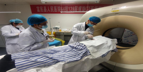 富民县人民医院开展CT引导下经皮肺穿刺活检术