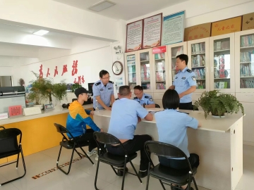 县局主要领导到永定街道城南、城北社区专题调研指导普法强基补短板专项行动工作1