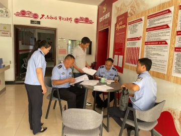 县局主要领导到永定街道城南、城北社区专题调研指导普法强基补短板专项行动工作3
