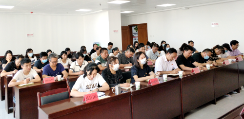 县委卫健工委召开2023年度党建和党风廉政建设专题会议3