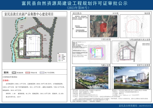 2023年第06号（富民县款庄镇农副产品集散中心建设项目）
