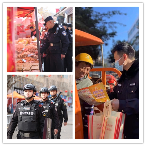 富民公安五个到位全力确保春节全县安全稳定治安秩序良好3