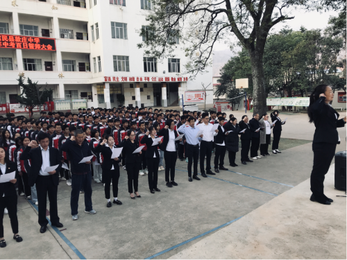 富民教育体育信息2024年第84期（款庄中学：百日冲刺备战中考  一鼓作气共创辉煌）529