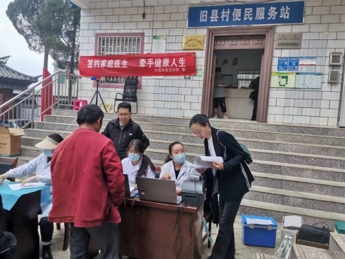 市卫健委到富民县开展心脑血管疾病高危人群筛查与干预项目现场指导2