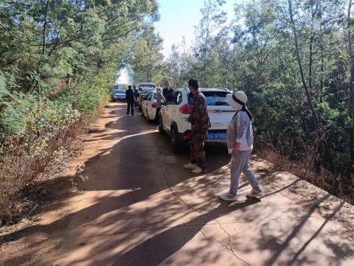 东村镇在清明节期间组织开展文明交通，志愿同行志愿服务活动 (3)