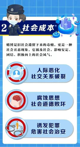 普法长图【赌博的代价】嘉州铁警2