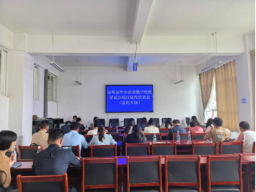 富民县举办昆明市中小企业数字化转型试点项目验收培训会