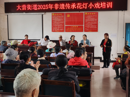 2025年非遗传承花灯小戏培训