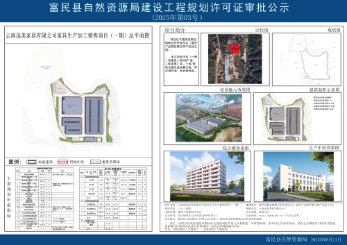 2025年第03号（云南迅美家居有限公司家具生产加工销售项目（一期））