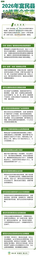 政策解读：《富民县2026年10件惠企实事》图解